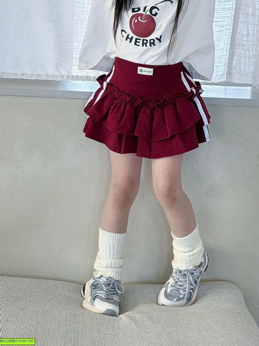 SET ÁO CHERRY CHÂN VÁY YUKID