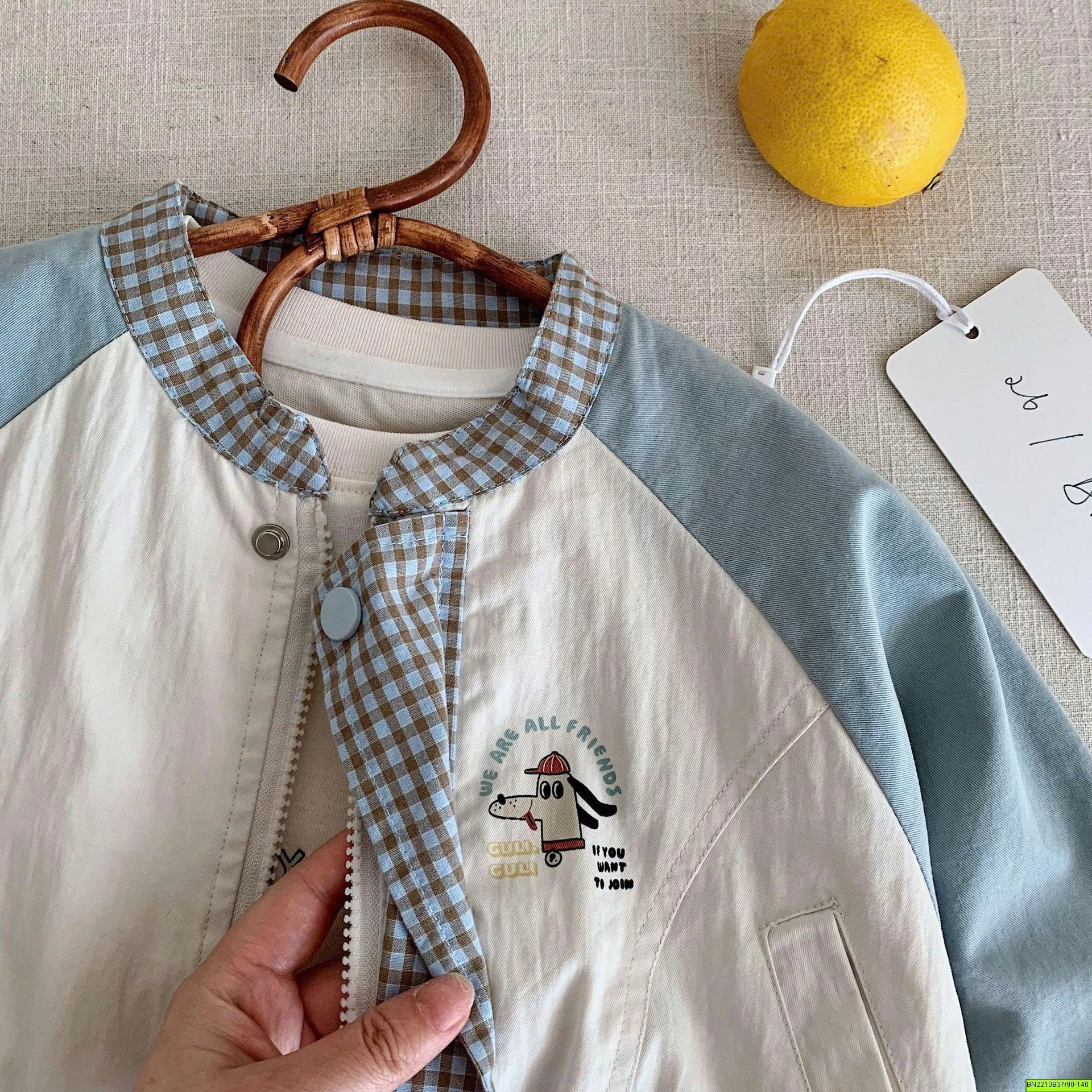 ÁO KHOÁC BOMBER IN HÌNH CÚN DỄ THƯƠNG