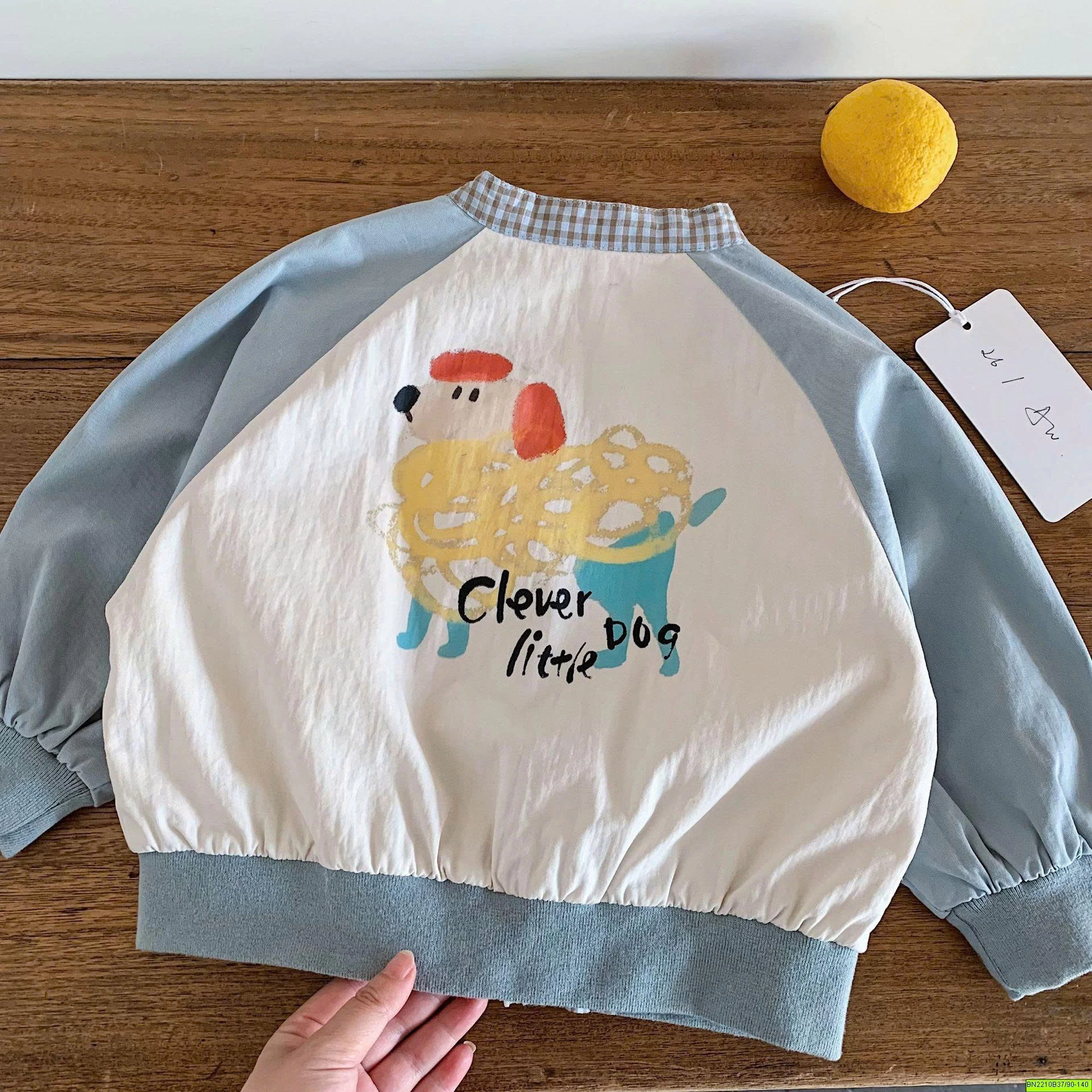 ÁO KHOÁC BOMBER IN HÌNH CÚN DỄ THƯƠNG