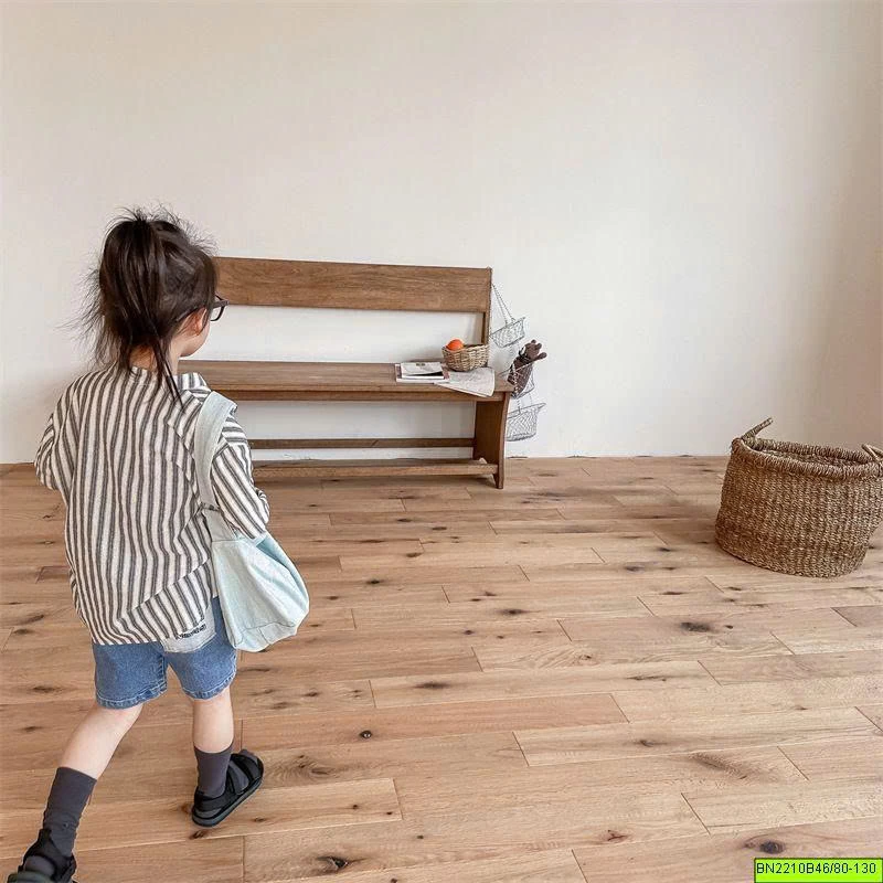 ( ADBABY ) ÁO SƠ MI TÚI IN HÌNH