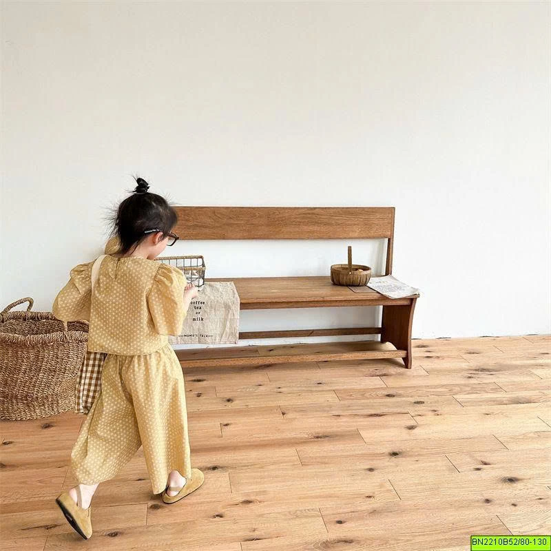 ( ADBABY ) BỘ HOA NHÍ TAY BỒNG MÙA HÈ