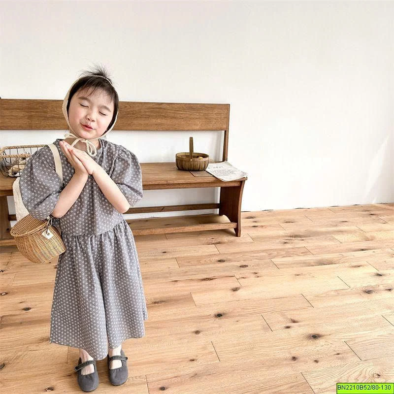 ( ADBABY ) BỘ HOA NHÍ TAY BỒNG MÙA HÈ