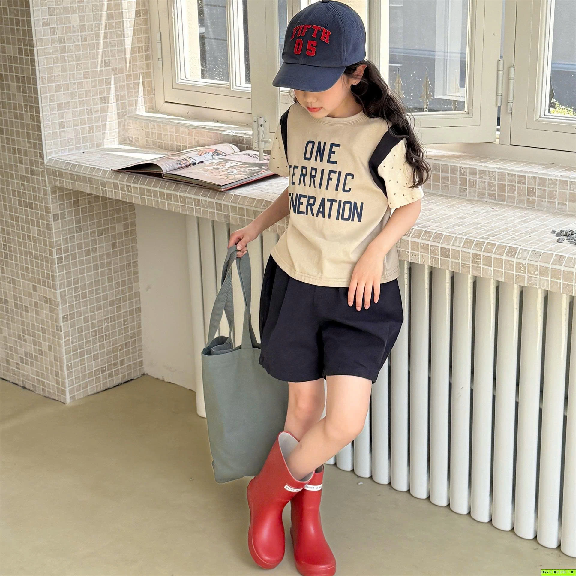 ( ADBABY ) QUẦN SHORT MÁC CHỮ SAU