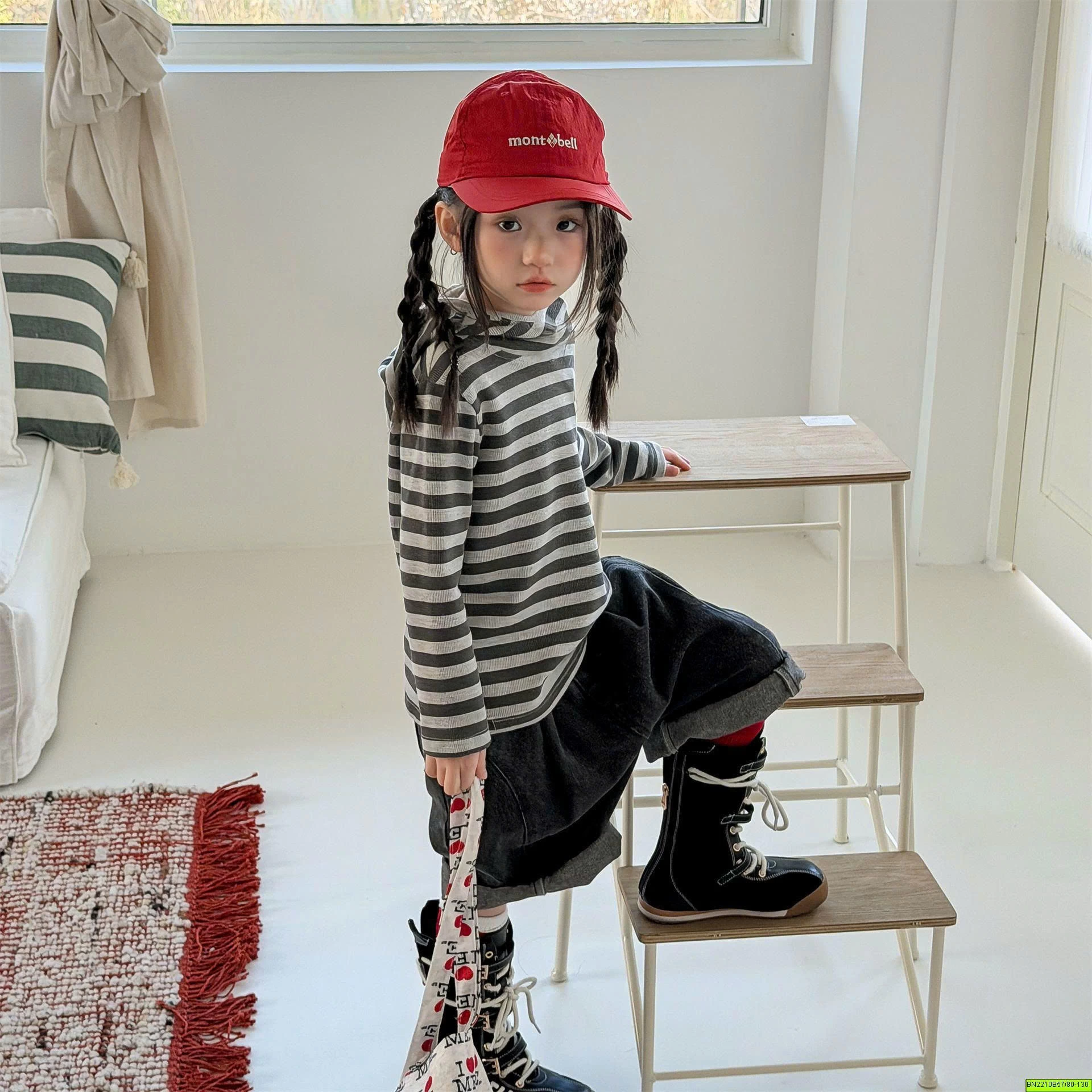 ( ADBABY ) QUẦN JEAN LỬNG MÁC CHỮ BONBON