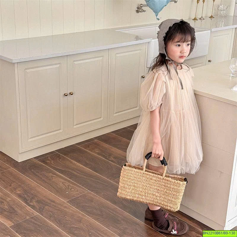 ( ADBABY ) ĐẦM VOAN TAY BỒNG