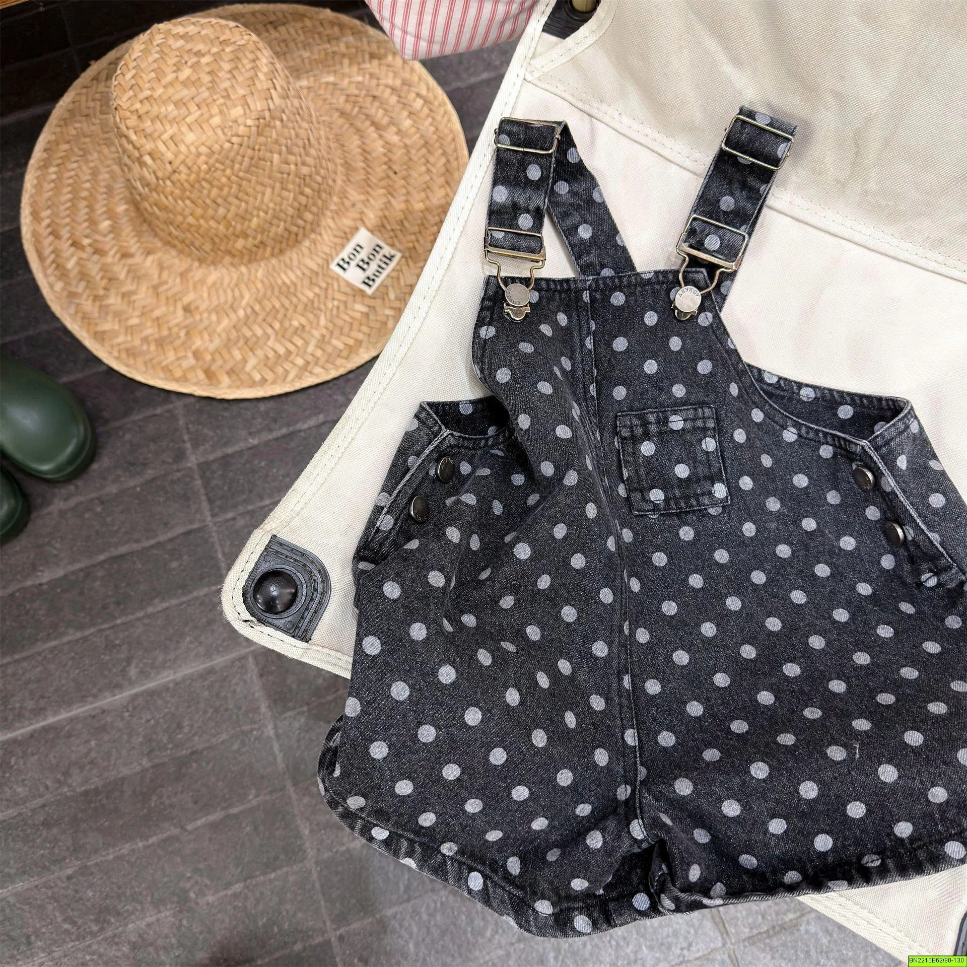 ( ADBABY ) QUẦN YẾM JEAN DÁNG SHORT