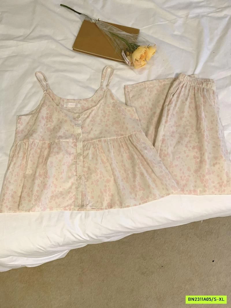 BỘ NGỦ HOA HỒNG 2 DÂY QUẦN DÀI