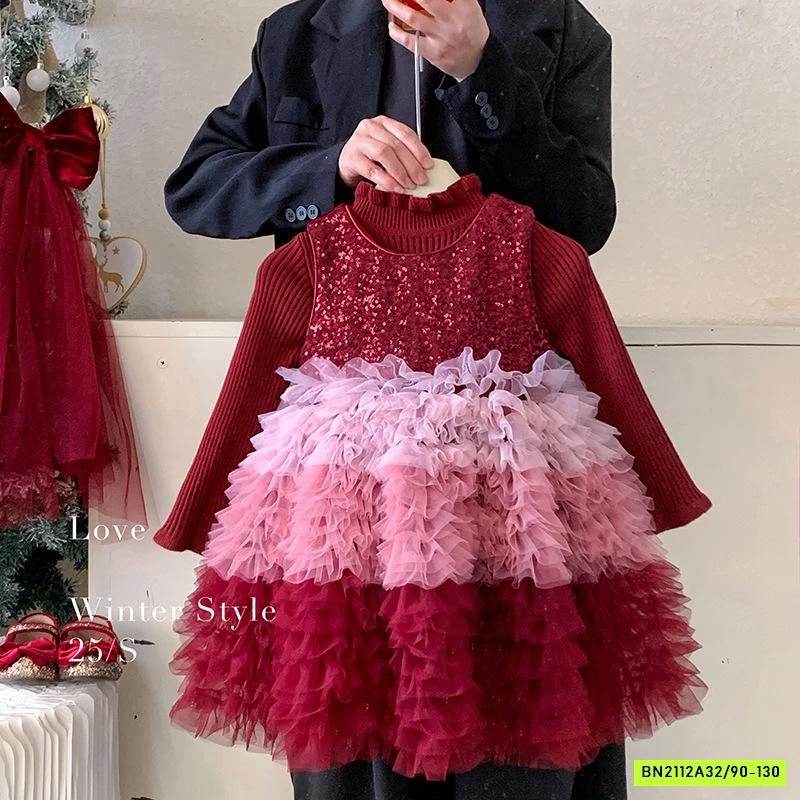 SÉT VÁY LÔNG THỎ CARO ĐỎ LÓT NHUNG