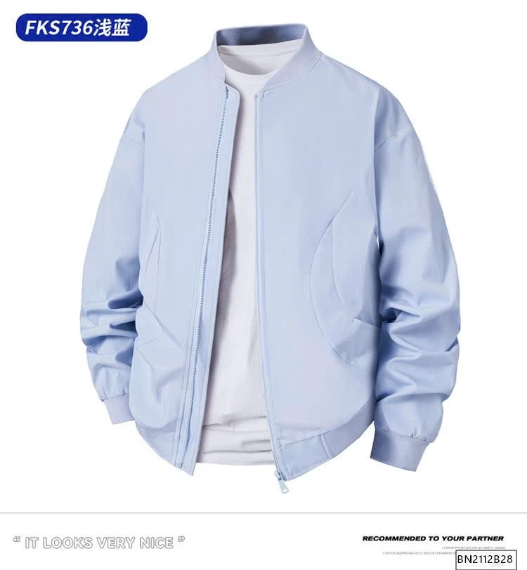 ÁO KHOÁC GIÓ NAM DÁNG BOMBER