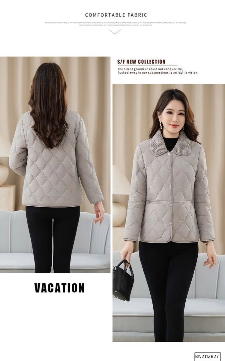 KHOÁC PHAO TRẦN TRÁM TẶNG MẸ