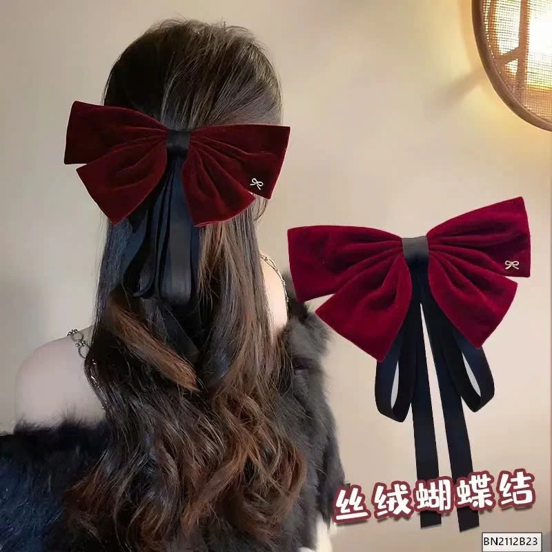 SET 2 KẸP TÓC NƠ NHUNGHÀN QUỐC