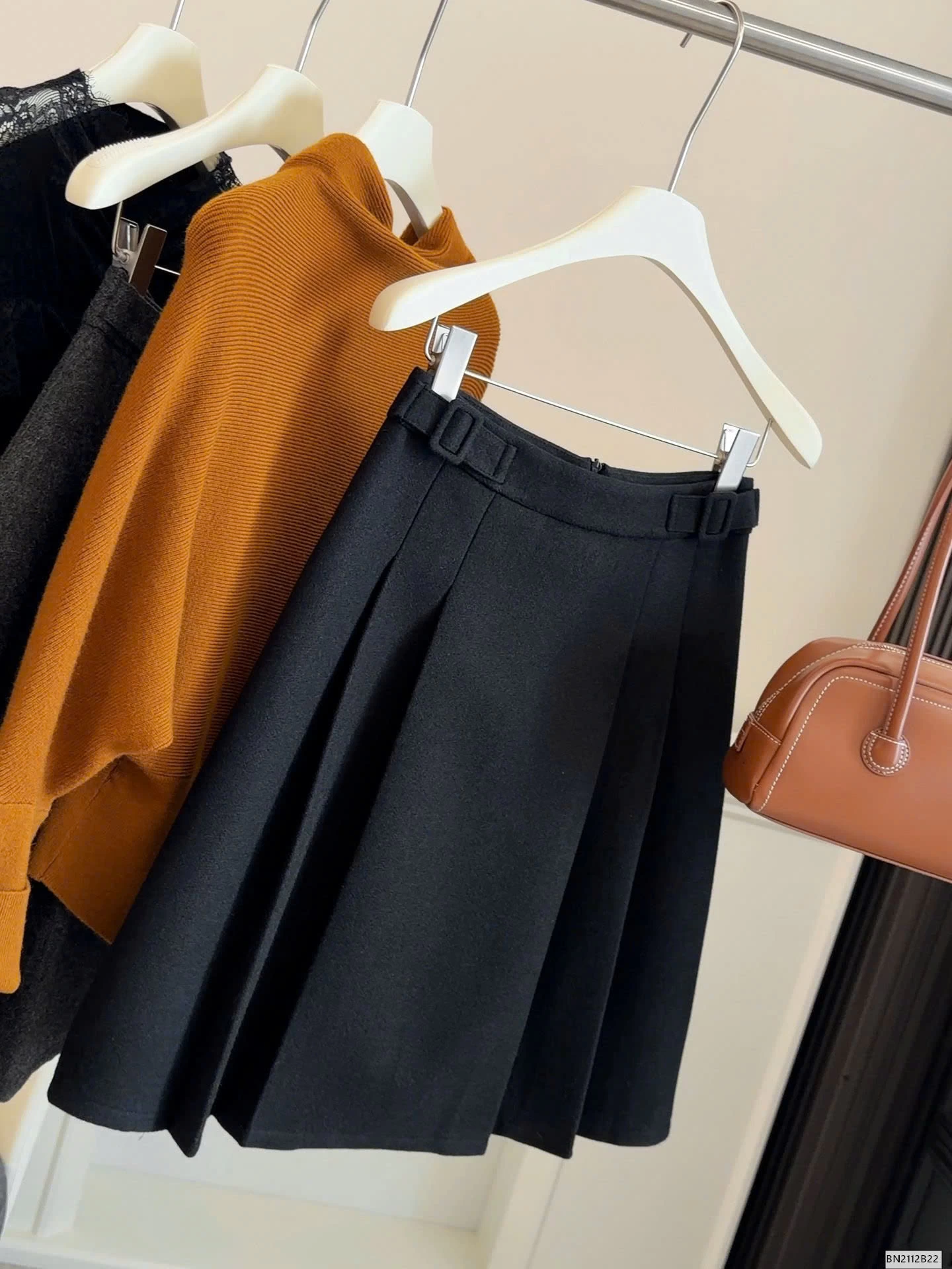 CHÂN VÁY DẠ XẾP LY HÀN QUỐC