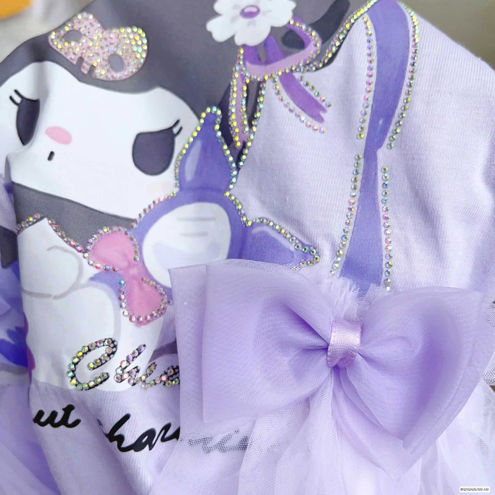 ĐẦM COTTON PHỐI VOAN