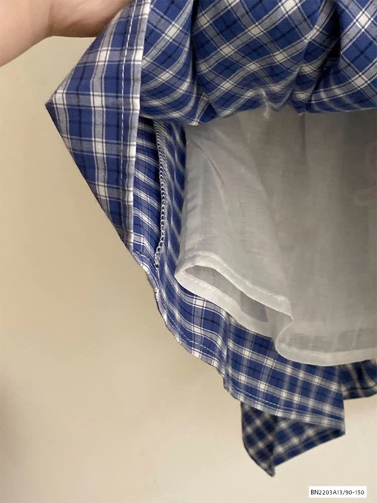 SÉT ÁO GẤU MIX QUẦN VÁY CARO