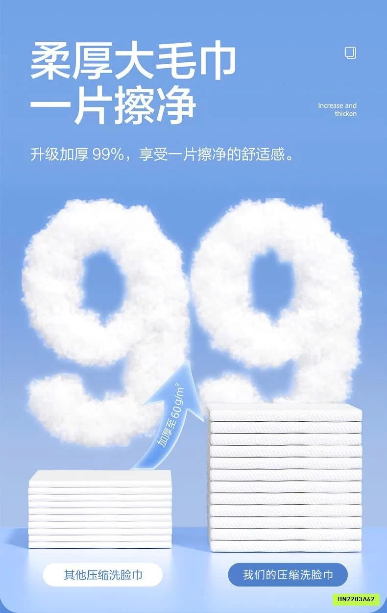 SET 60 VIÊN KHĂN MẶT NÉN