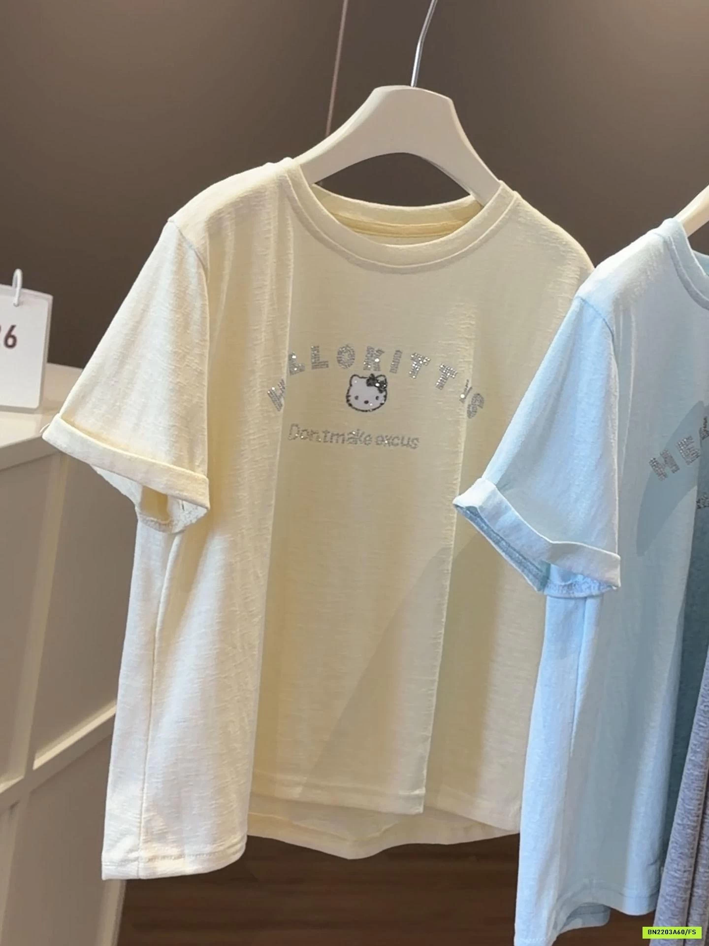 ÁO THUN NGẮN TAY KITTY ANNA