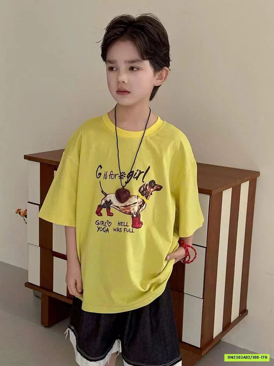 ÁO VÀNG IN NGỰA HANYA