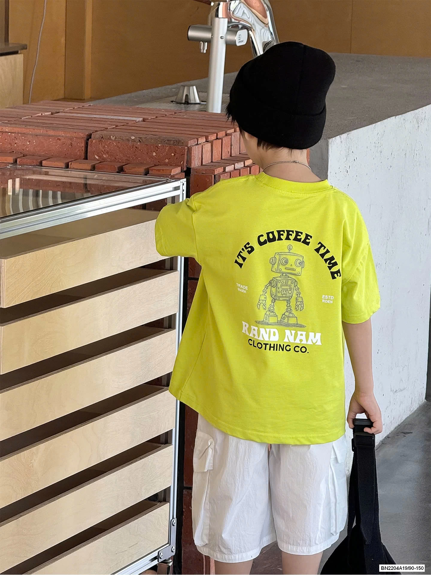 ÁO THUN ROBOT PHẢN QUANG AOAOKIDS