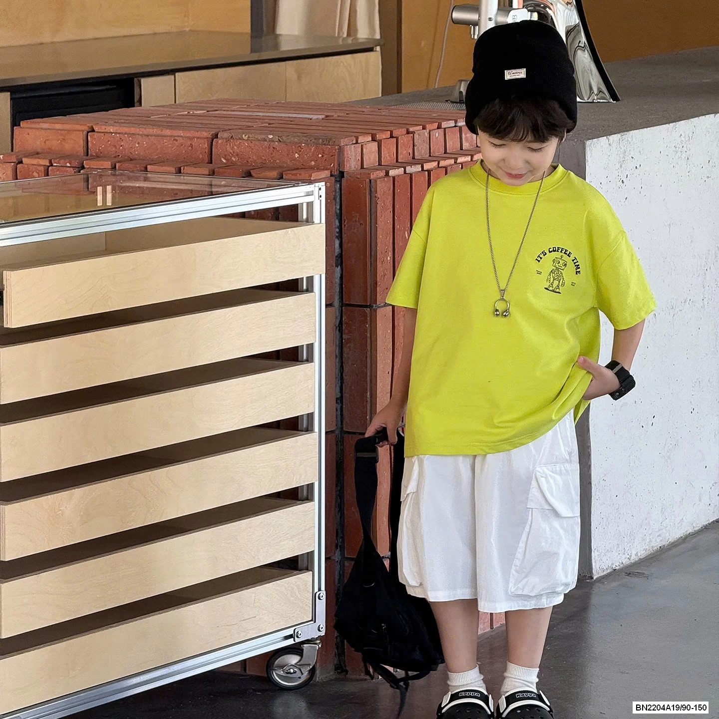 ÁO THUN ROBOT PHẢN QUANG AOAOKIDS