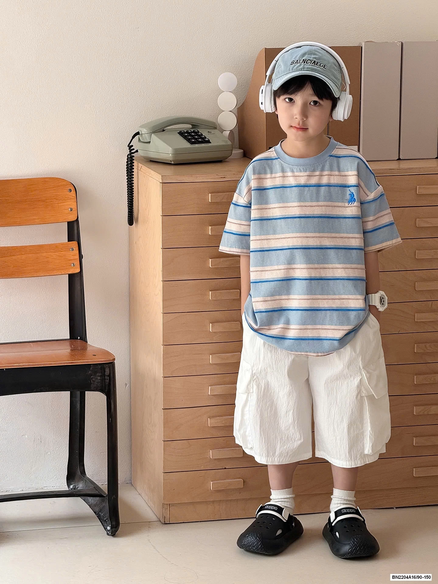 ÁO THUN KẺ NGANG AOAOKIDS