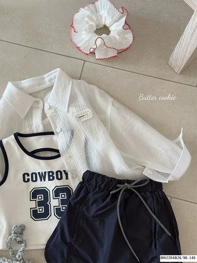 Set 3 chi tiết bé gái mùa hè