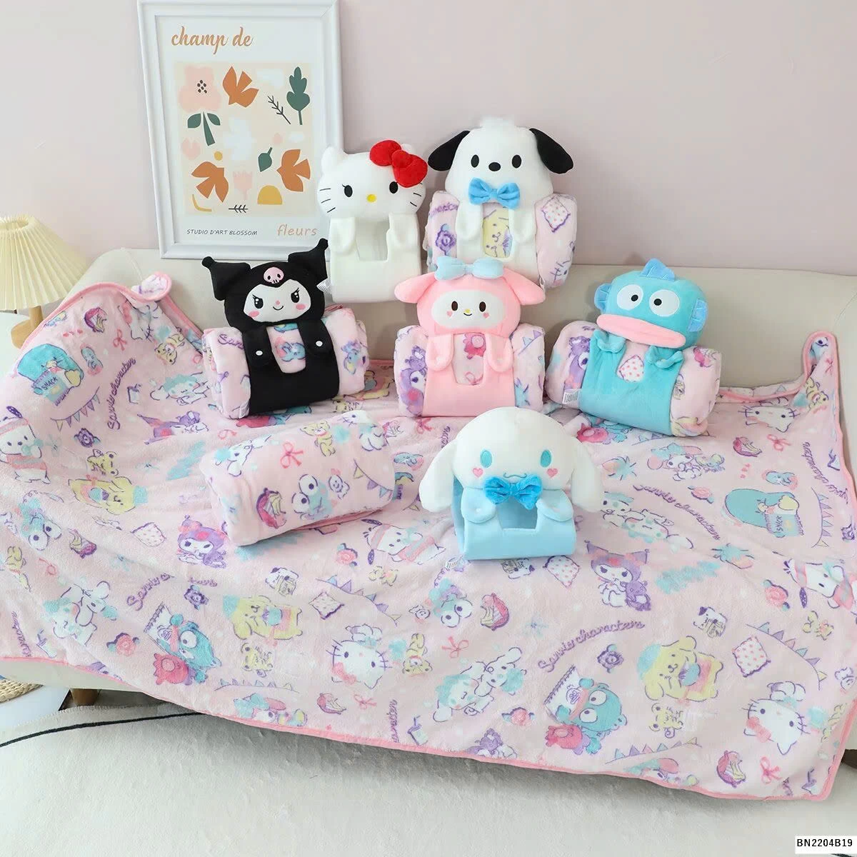 CHĂN NGỦ TRƯA HOẠT HÌNH CÓ BÉ