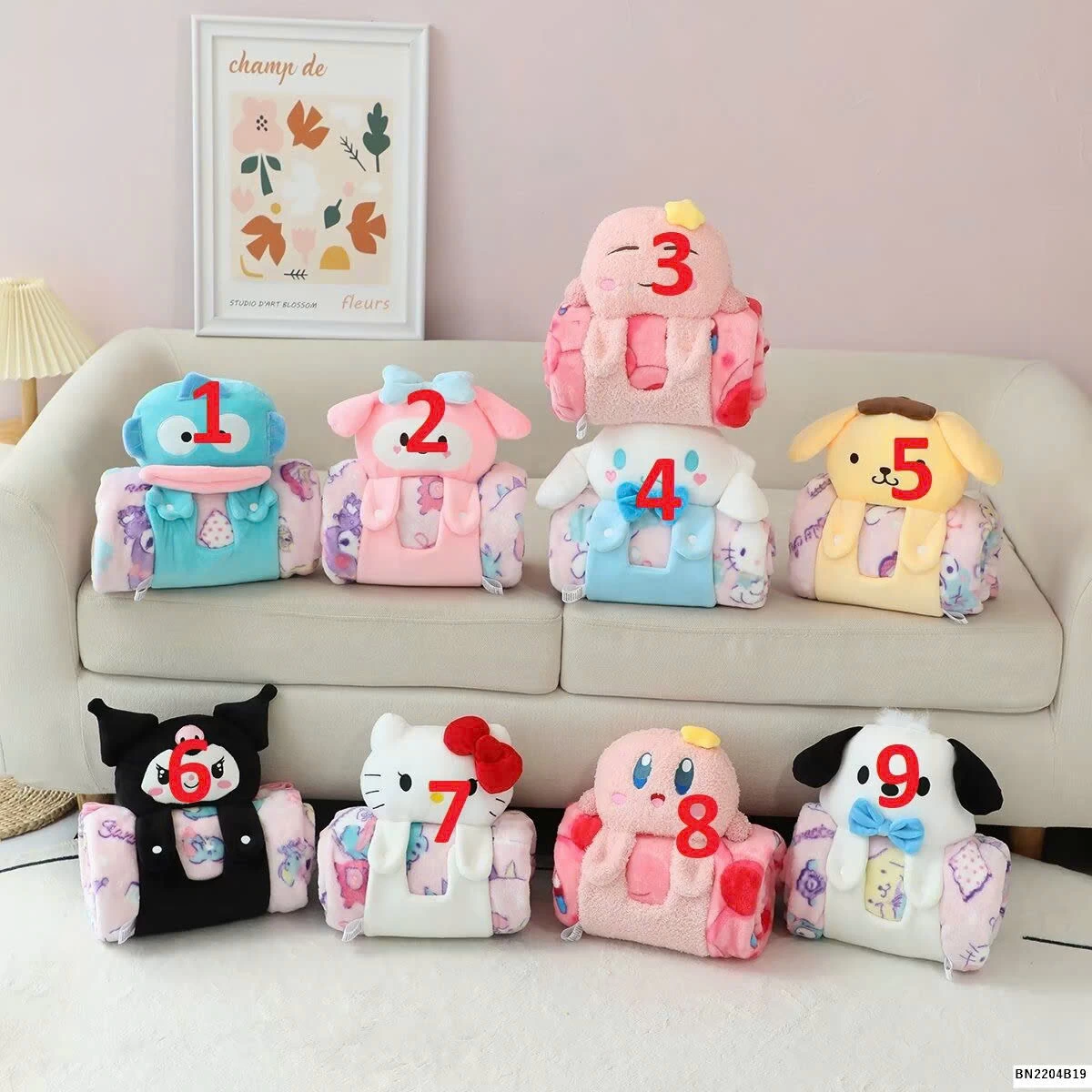 CHĂN NGỦ TRƯA HOẠT HÌNH CÓ BÉ