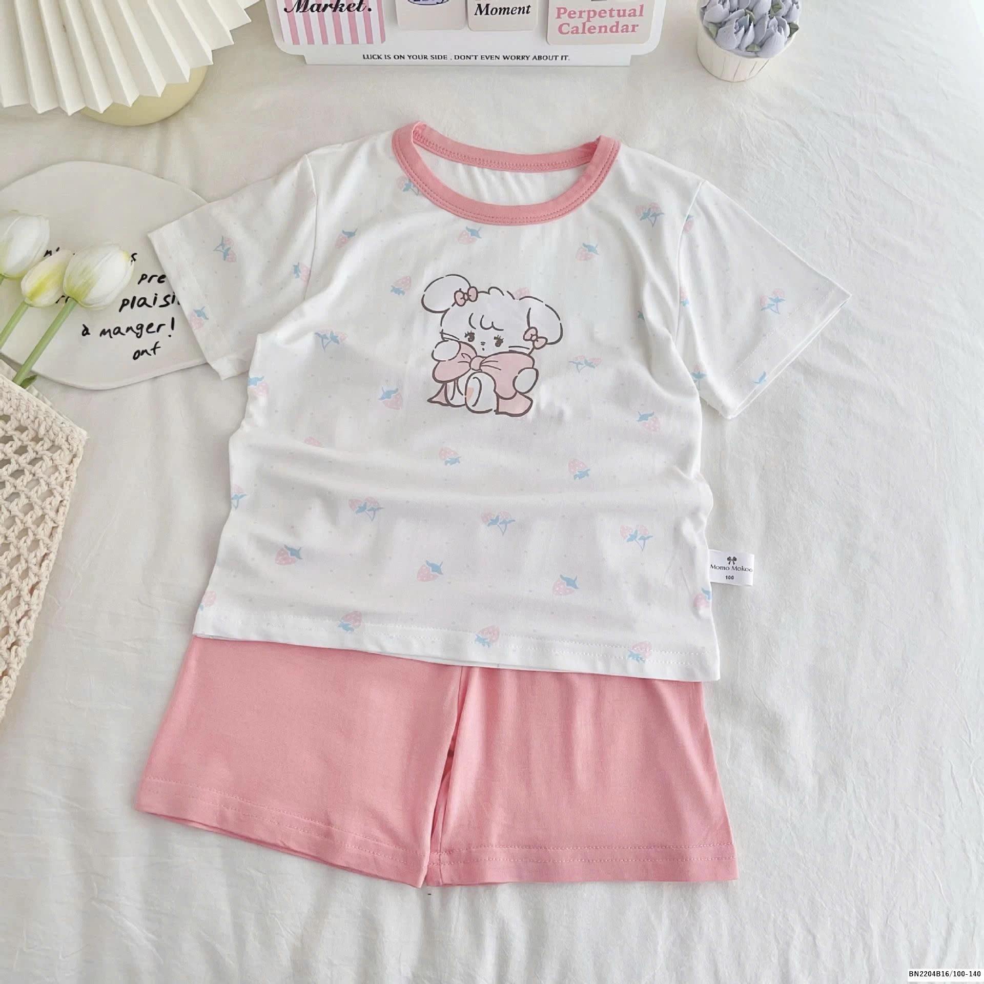 BỘ COTTON MẶC NHÀ HOẠT HÌNH