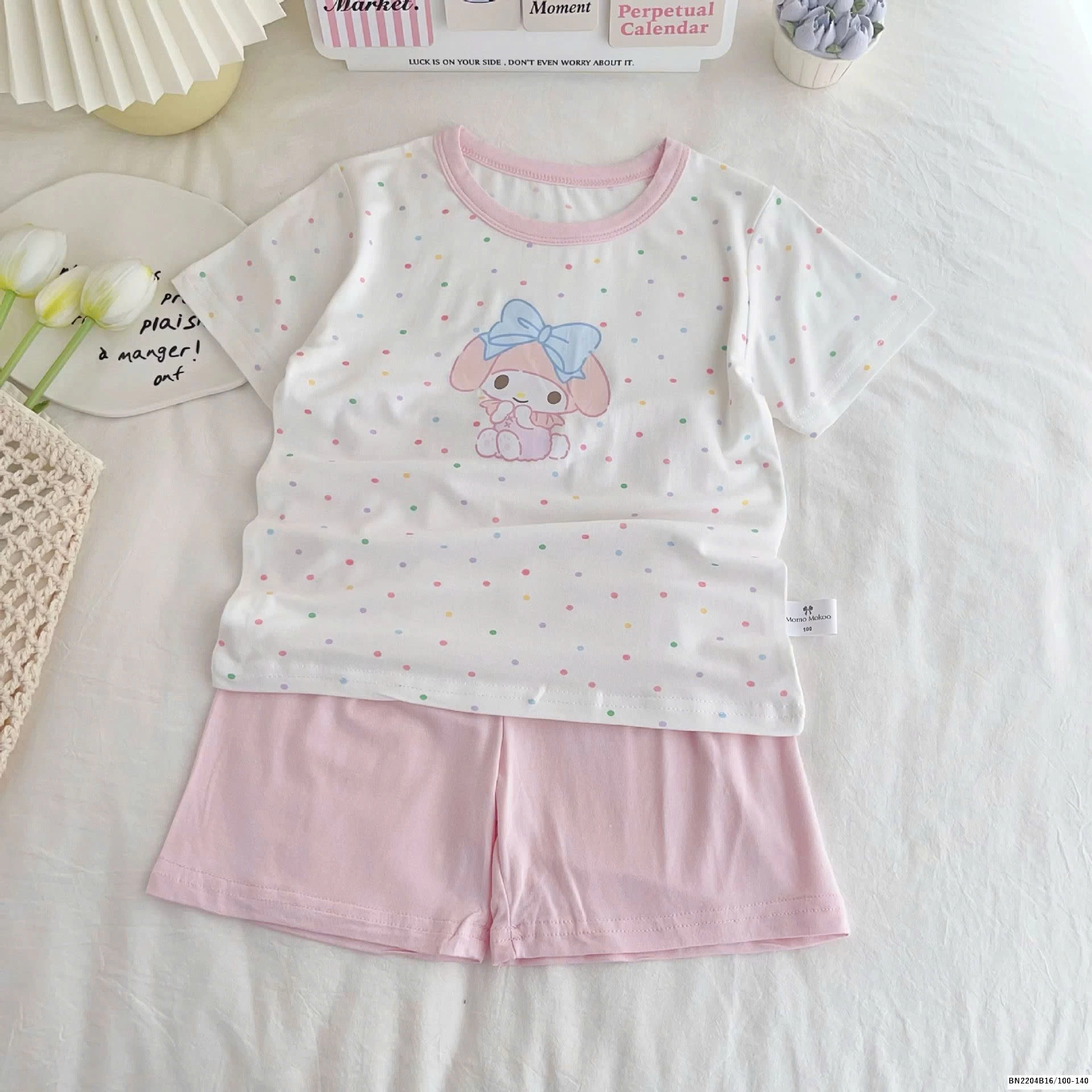 BỘ COTTON MẶC NHÀ HOẠT HÌNH