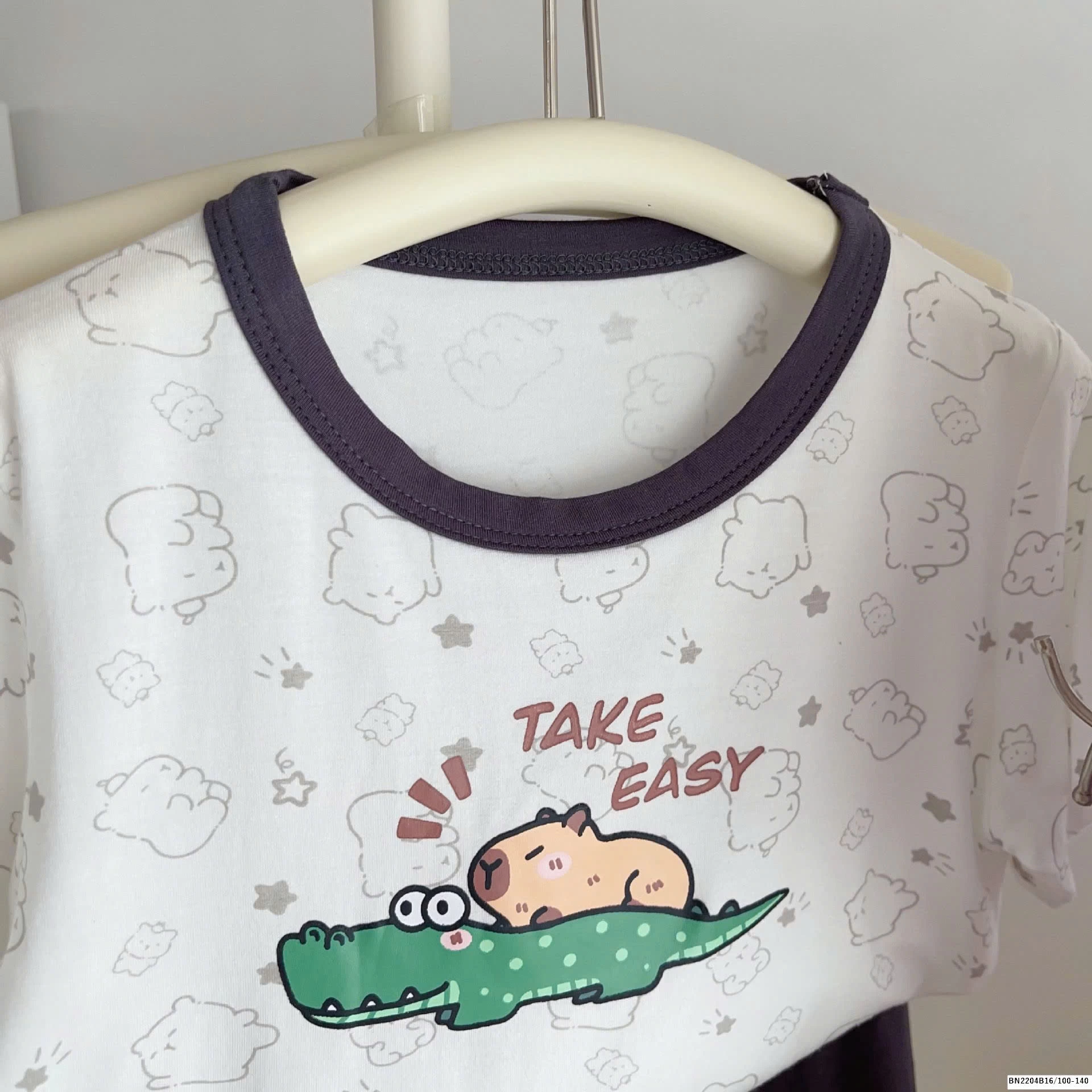 BỘ COTTON MẶC NHÀ HOẠT HÌNH