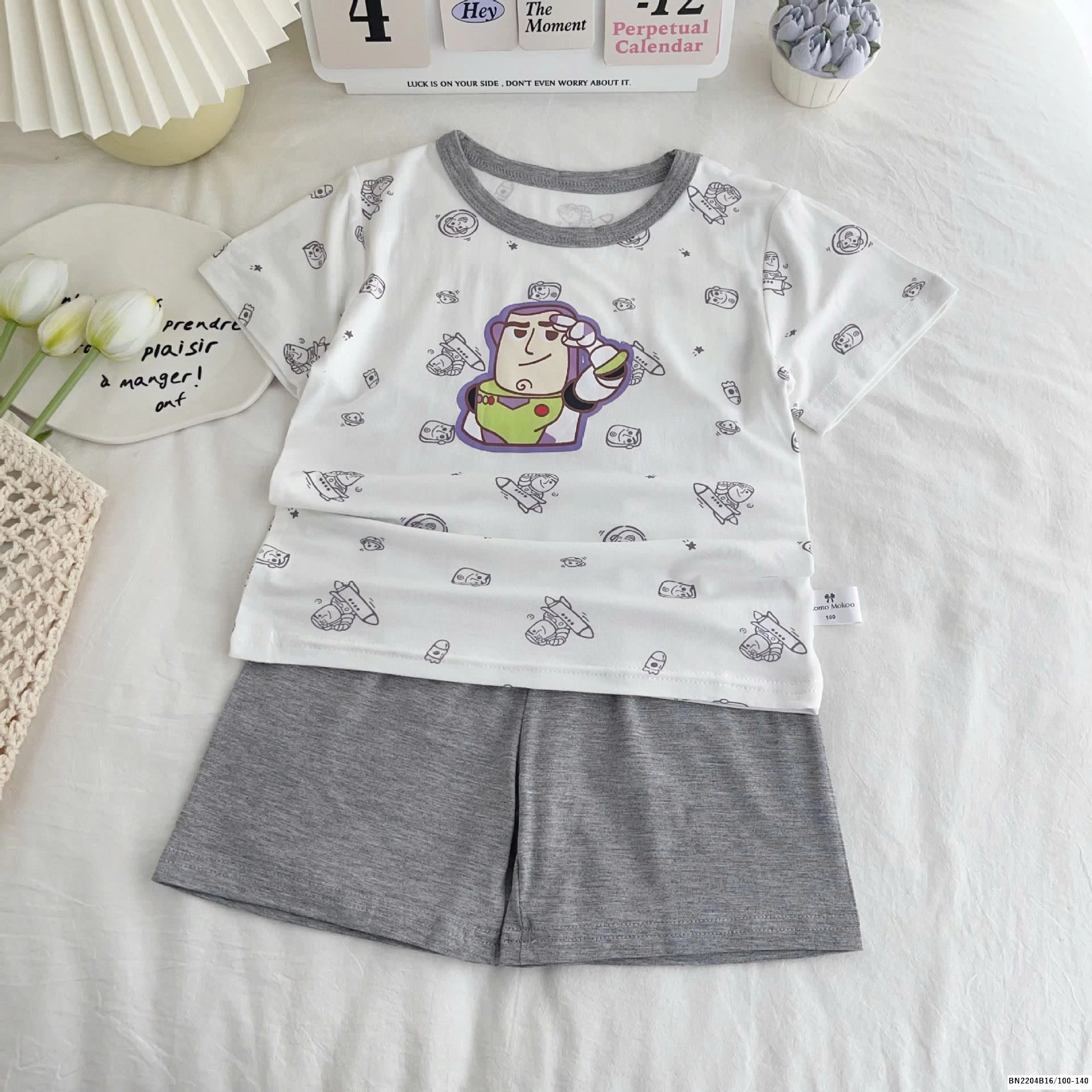 BỘ COTTON MẶC NHÀ HOẠT HÌNH