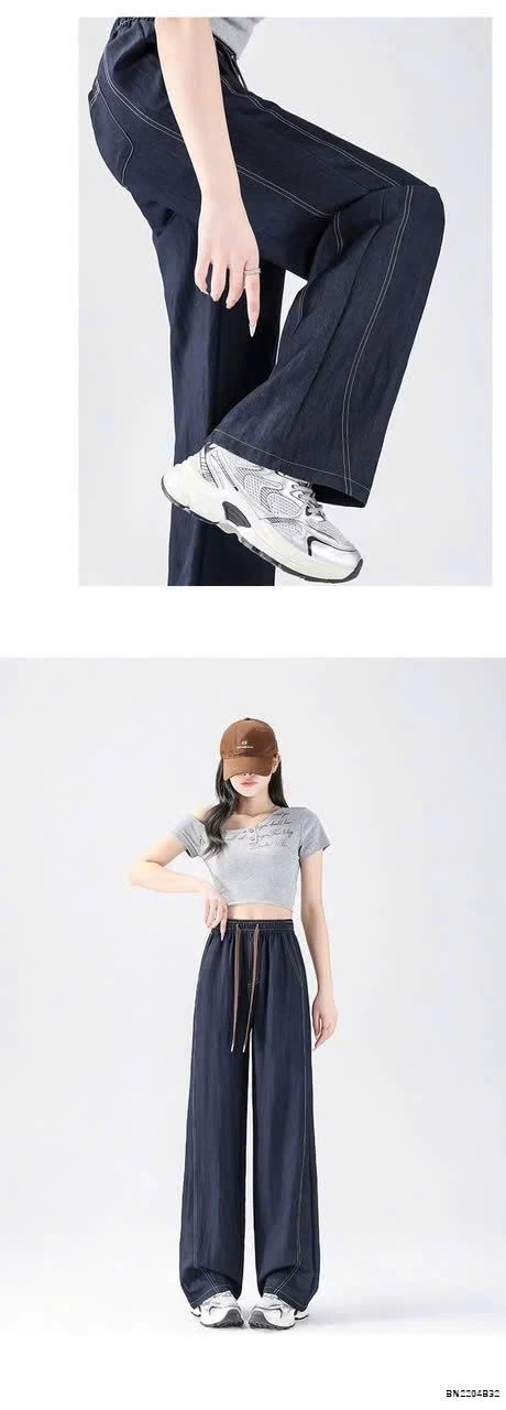 QUẦN SUÔNG DENIM NỮ