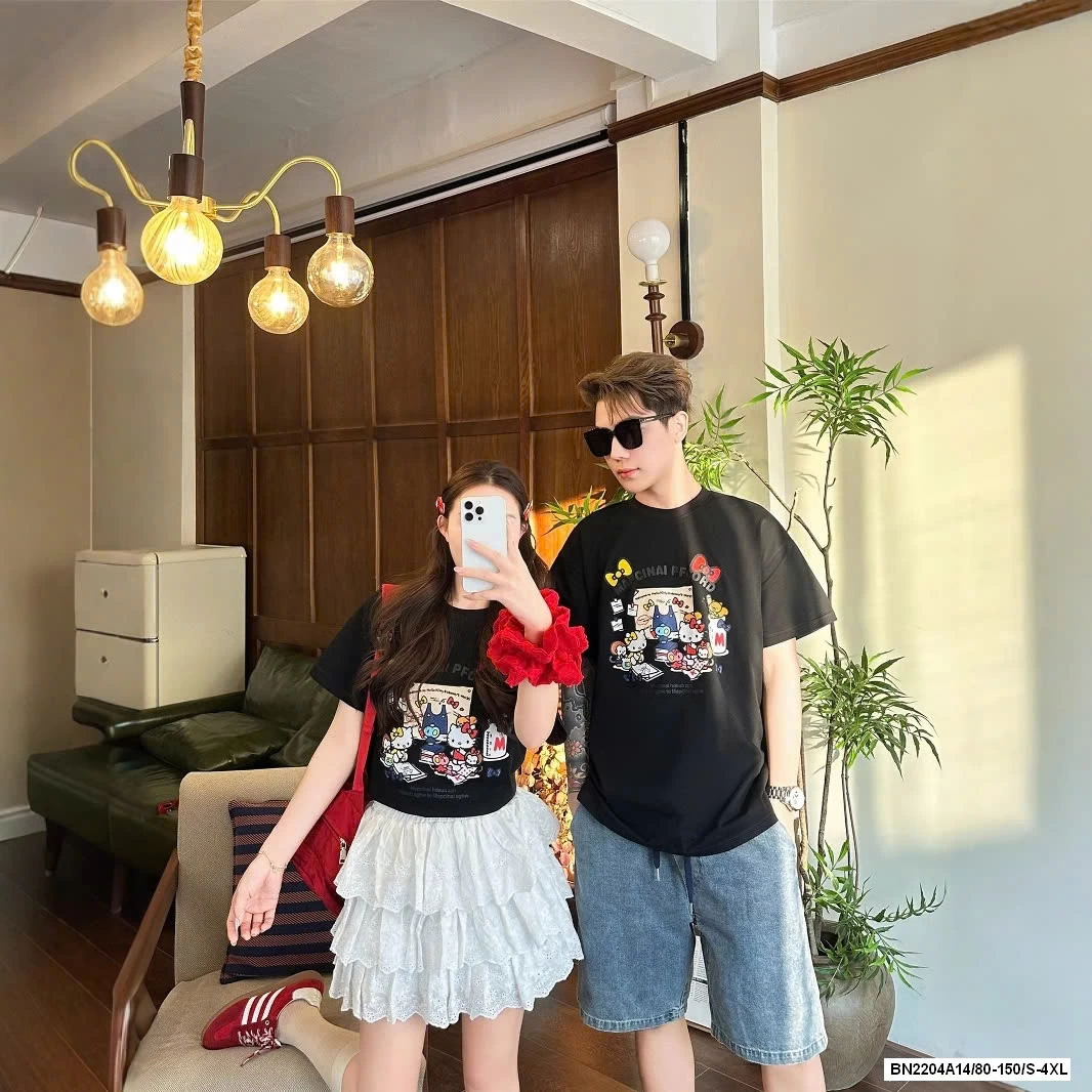 ÁO THUN KITTY GIA ĐÌNH