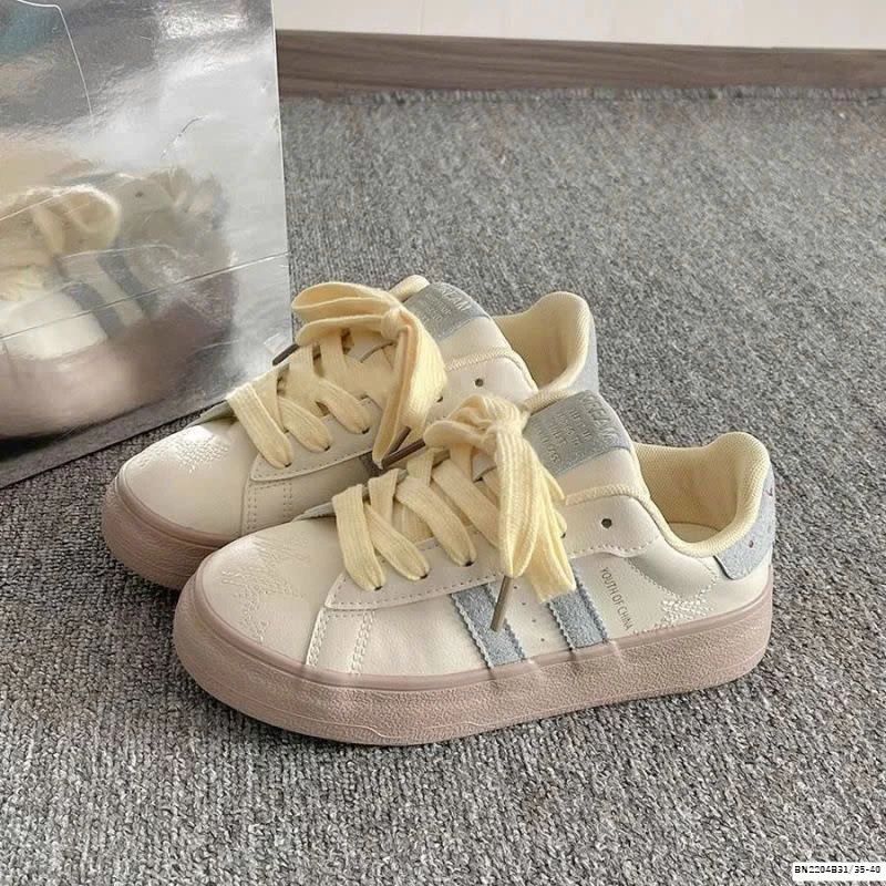 GIÀY THỂ THAO BUỘC DÂY PHỐI VẠCH NỮ