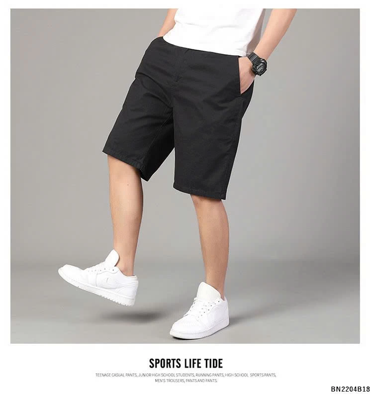 QUẦN SHORT NAM TRƠN MÀU