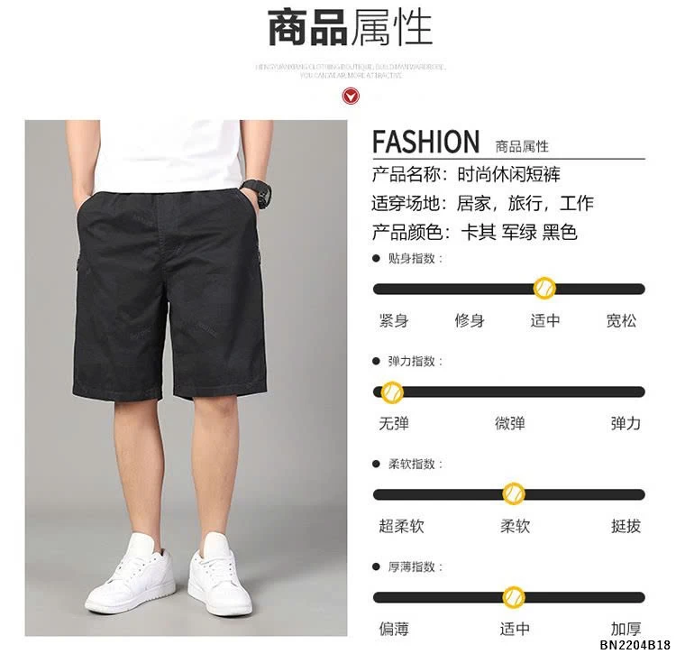 QUẦN SHORT NAM TRƠN MÀU