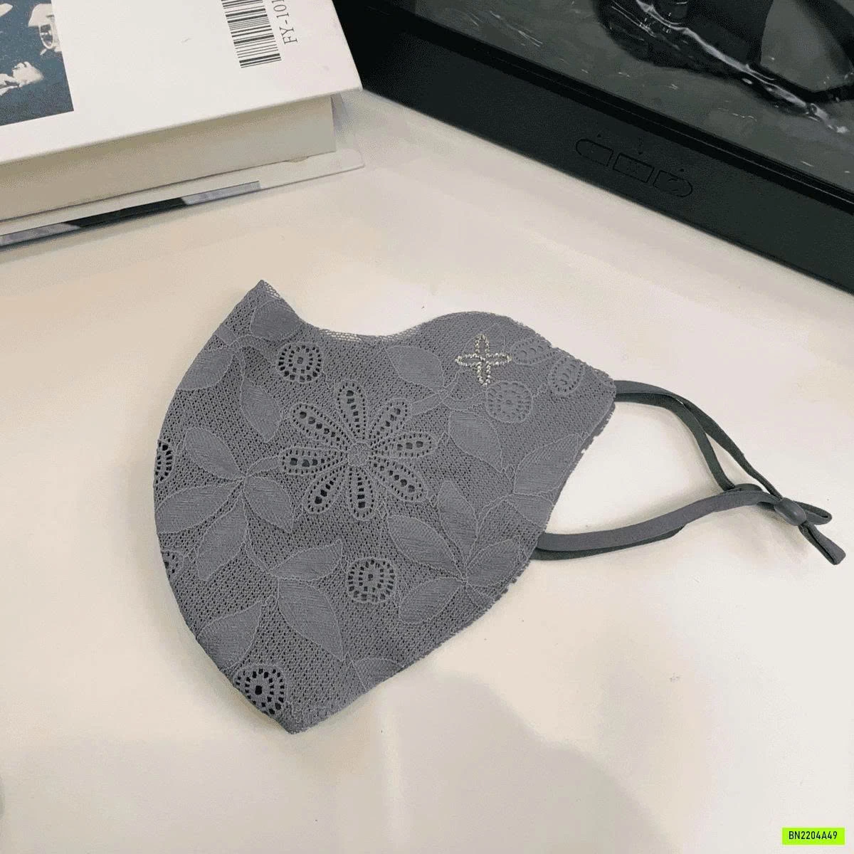 KHẨU TRANG REN HOA CHỐNG TIA UV