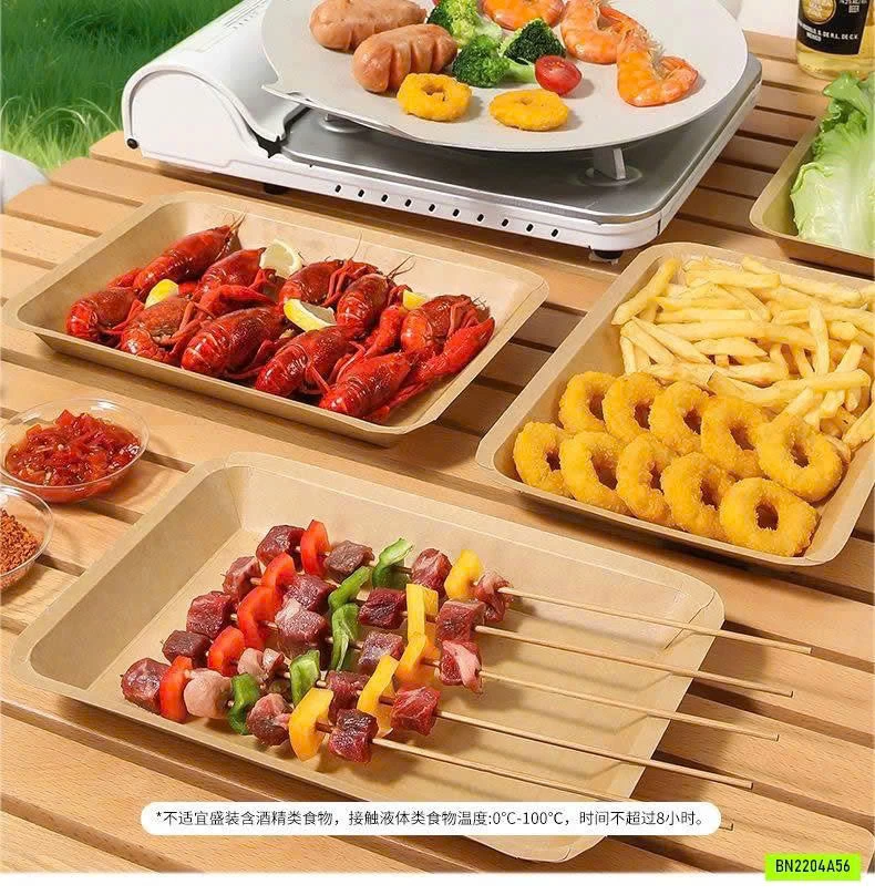 COMBO 20 ĐĨA ĂN BẰNG GIẤY KRAFT