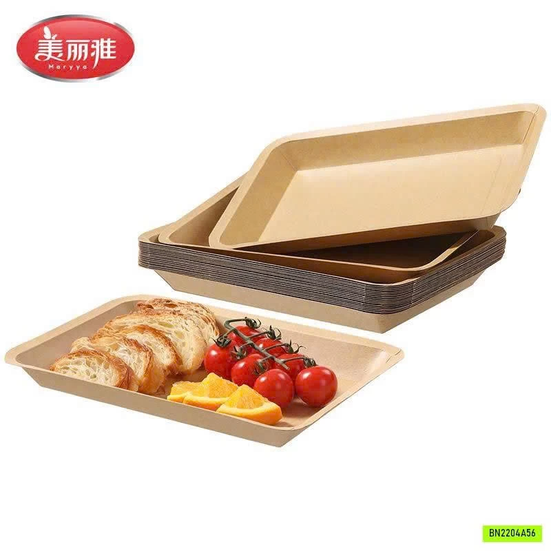 COMBO 20 ĐĨA ĂN BẰNG GIẤY KRAFT