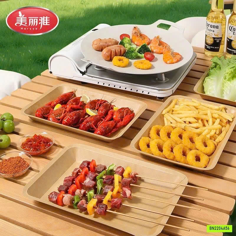 COMBO 20 ĐĨA ĂN BẰNG GIẤY KRAFT