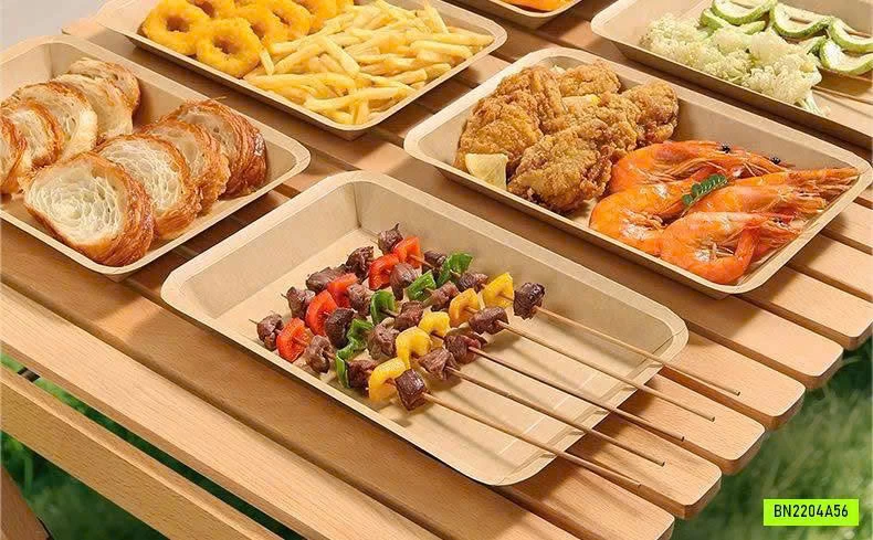 COMBO 20 ĐĨA ĂN BẰNG GIẤY KRAFT