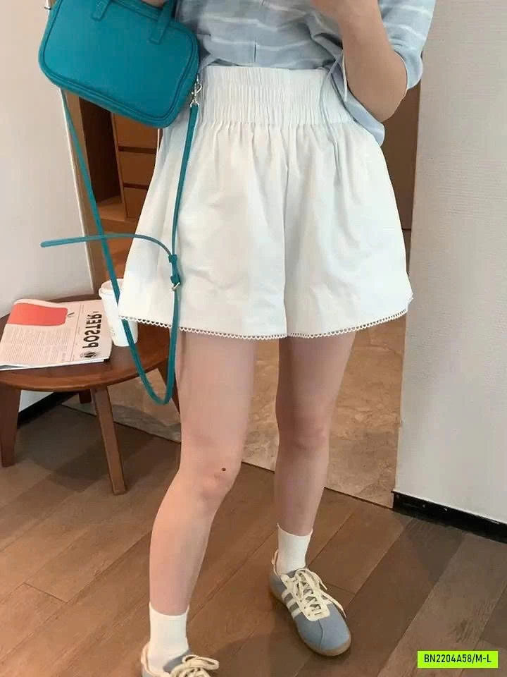 SHORT THÔ CẠP CHUN BẢN TO ANNA