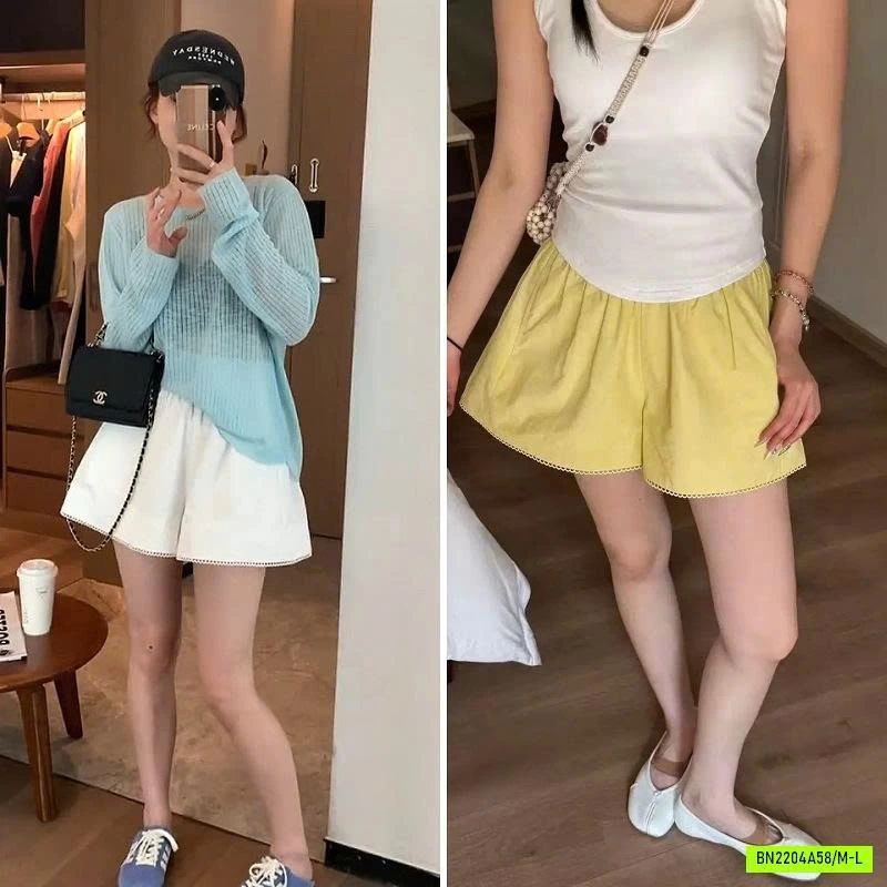 SHORT THÔ CẠP CHUN BẢN TO ANNA