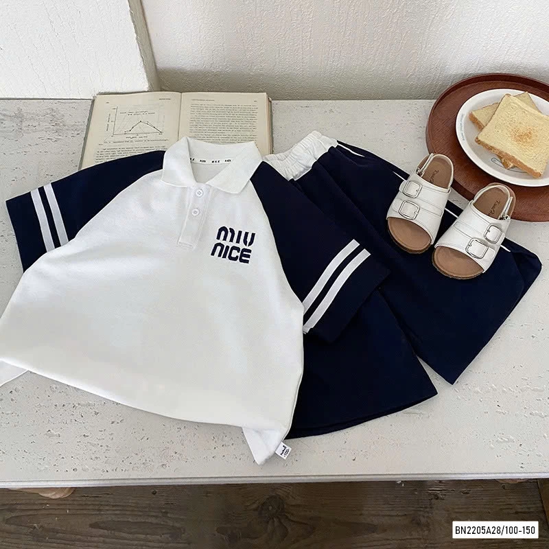 SÉT POLO MIU PHỐI MÀU TAY