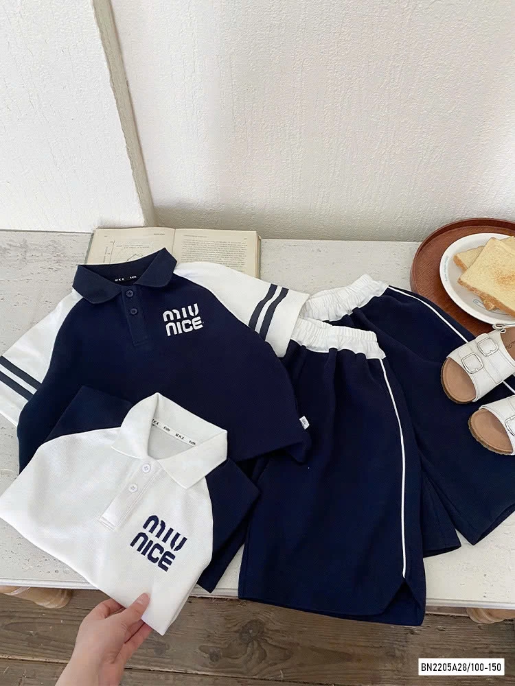 SÉT POLO MIU PHỐI MÀU TAY