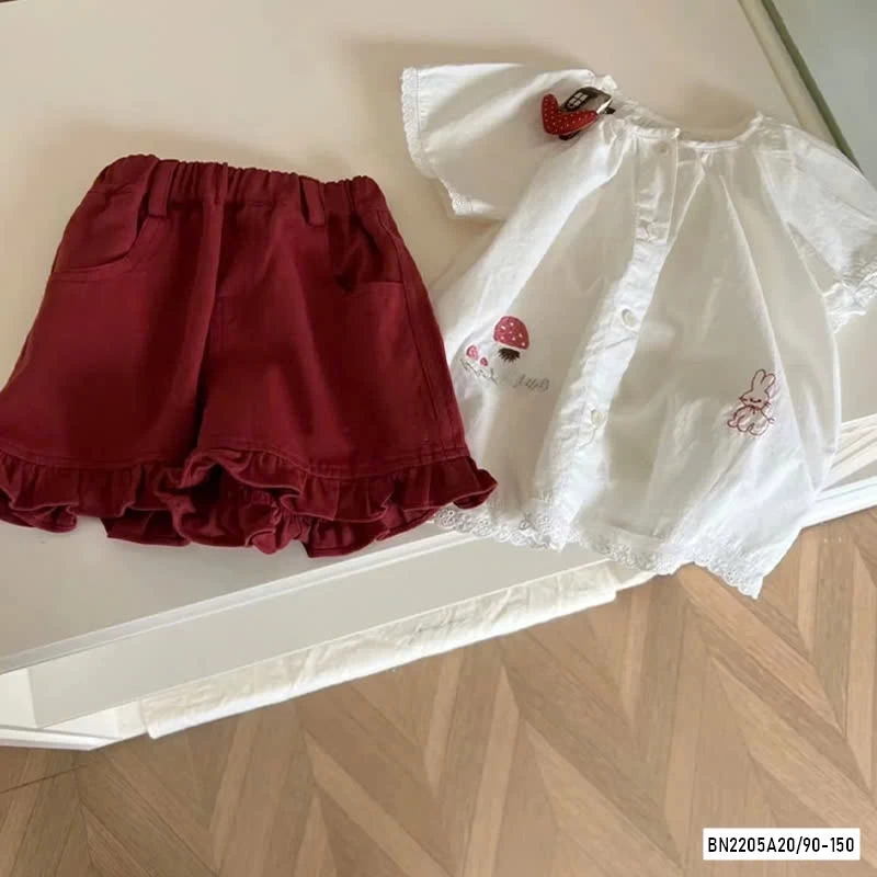 ÁO BBD MIX SHORT ĐỎ