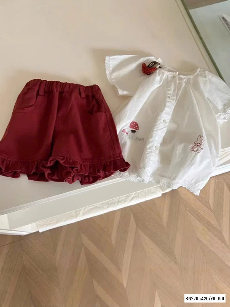 ÁO BBD MIX SHORT ĐỎ