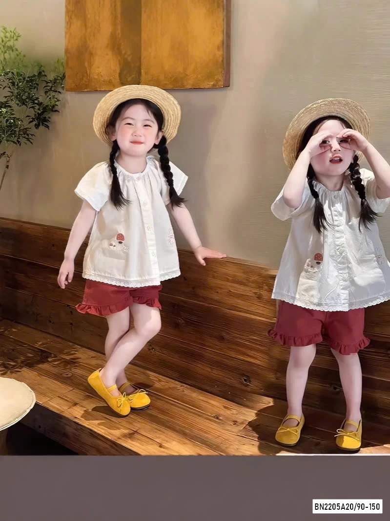 ÁO BBD MIX SHORT ĐỎ