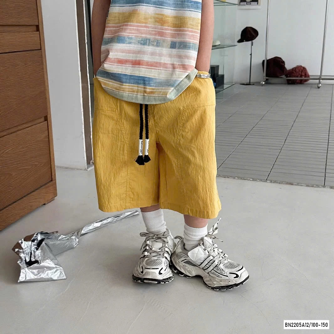 TANKTOP SẮC MÀU MIX SHORT VÀNG