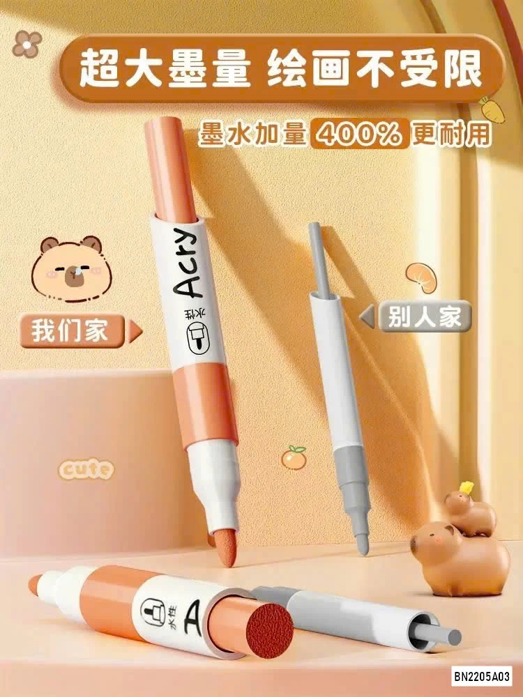 BỘ 120 MÀU ACRYLIC PHIÊN BẢN CABYBARA